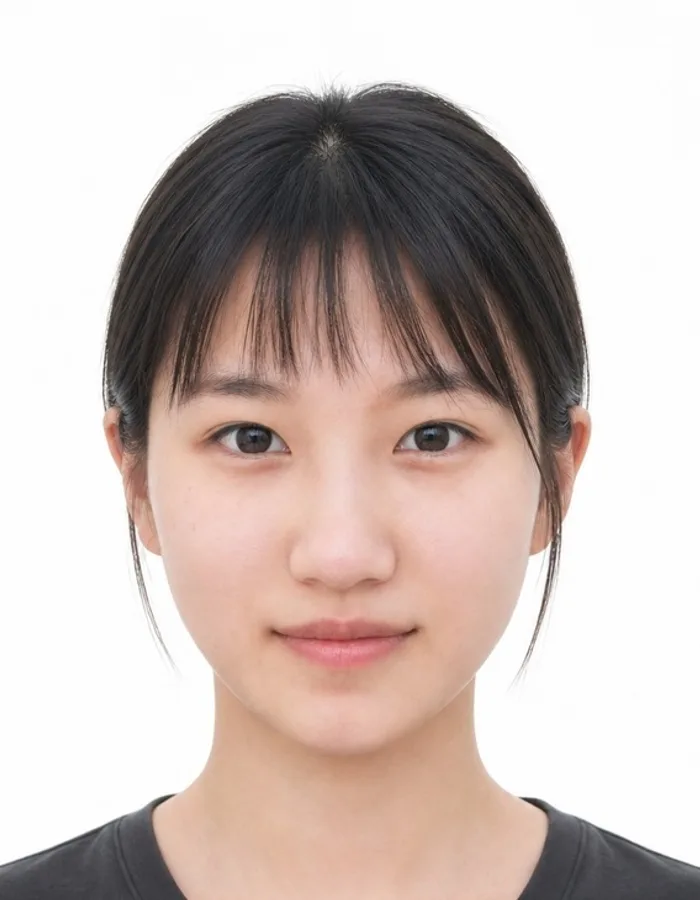 アフター例(証明写真)